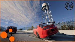 BeamNG.drive Highway Chaos – Porsche, Volvo & Supra in Brutal Wrecks!