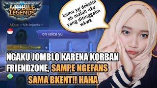 PRANK JADI CEWE JOMBLO NGENES DI MOBILE LEGENDS, BAKAL GIMANA YAH? WKWK