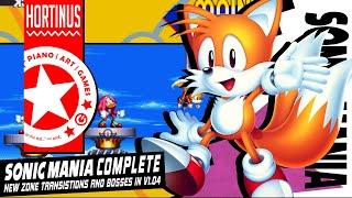  New Level Transitions and Bosses | Sonic Mania v1.04 (1080p 60FPS ) 