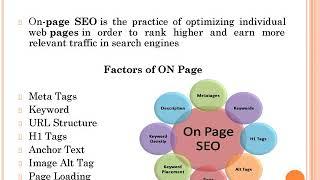 Presentation of Basic Knowlege of SEO | Windzoon Technologies