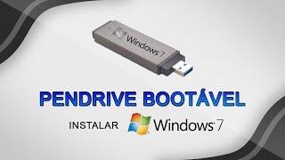 Criar pendrive bootável - Instalar Windows 7 pelo pendrive