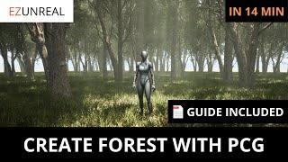 Super Easy Way to Create Forest Using Procedural Content Generation (PCG) - Unreal 5 for Beginners