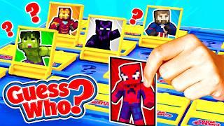 GUESS the MINECRAFT SUPERHERO! (challenge)