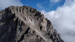 The top of Mountain Olympus in Greece.  Mitikas 2 918 m Вершина горы Олимп в Греции, Митикас 2918м