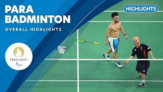 Para Badminton Highlights | Paris 2024 Paralympic Games ️