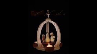 Exclusive Christmas Pyramid “Nativity” by Erzgebirge-Palace
