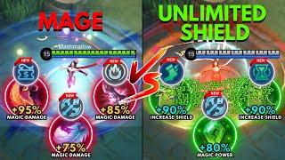 Esmeralda Mage Build vs Esmeralda Unlimited Shield