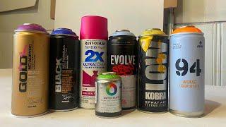 The best spray paint for street art and murals