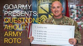 Questions about Army ROTC | GOARMY