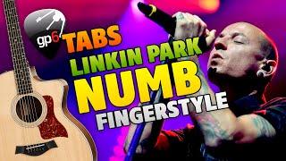 Linkin Park – Numb (кавер на гитаре, табы и караоке)