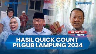 Breaking News Hasil Quick Count Pilgub Lampung 2024