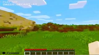 If I get confused, the video ends - AI Minecraft