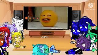 My Ocs react to Annoying Orange