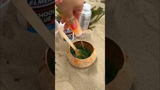 I Made SLIME at THE BEACH! ️*how to make slime*