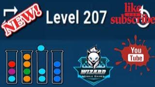 Ball Sort Puzzle Level 207 Color Sorting Games Level 207