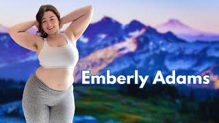 Emberly Adams - Curvy Model - Wiki , Bio, Fashion And Body Positivity