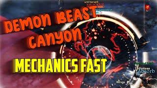 Demon beast canyon Lost Ark (Major mechanics only)