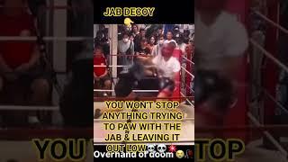 Boxing basics don't paw with jab they can measure u off it hands come back in position change angle