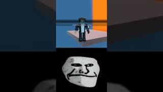 Roblox 8000 IQ Moment!  (Troll Face Meme) #shorts #roblox #trollface