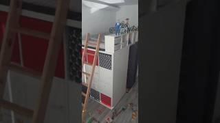 IKEA Kallax children's bed #ikeakallax #kallaxbed #videoguru #parkside #ardon #interiordesign