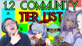 1.2 Genshin Impact Community Tier List Featuring Tsikyo