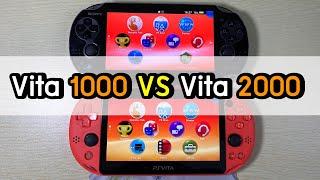 PS Vita 1000 VS Ps Vita 2000