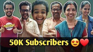 50K Subscribers  | Thank You All | Ganesh Karanth & Family