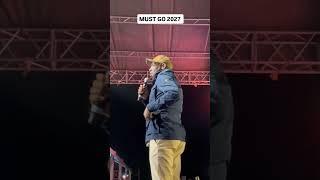 Crowd throw chants at kipchamba murkomen at korom festival #kasongo #korom