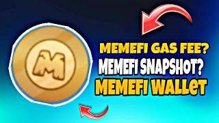 MemeFi Snapshot Date Confirm | Memefi Gas Fee ?