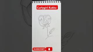 how to draw Flower #shorts