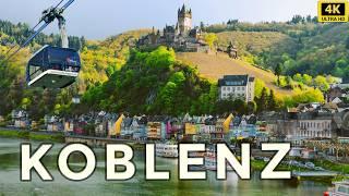 Koblenz, Germany - The Increadible City You've Never Heard Of - Walking Tour 4K UHD