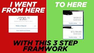 This 3-Step REVOLUTIONARY framework took me from STRUGGLE to SUCCESS!!