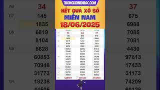 Kết quả xổ số miền Nam hôm nay ngày 18/6/2025 - XS miền Nam - XSMN 18/6 - xosomiennam