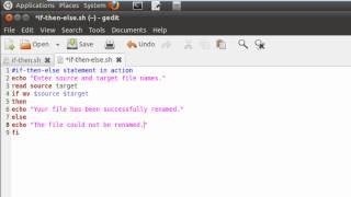 Shell Scripting Tutorials-29: The 'if-then-else' Statement