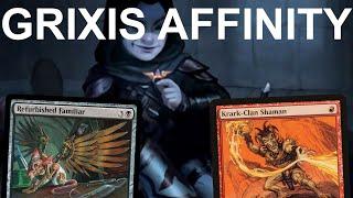 BUDGET BURN-CONTROL! Pauper Grixis Affinity. Only Commons, but INSANE Power! MTG