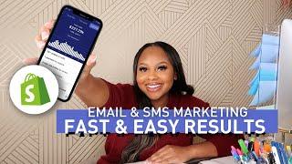 SHOPIFY SALES SECRET: BEST EMAIL & SMS MARKETING HACKS | Troyia Monay