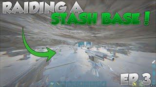 RAIDING THE MOST HIDDEN BASE EVER! | ARK Small Tribes PVP S4 EP3