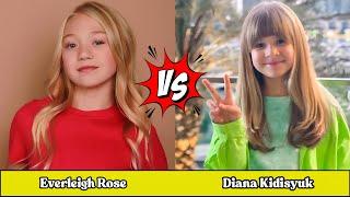 Everleigh Rose VS Diana Kidisyuk Transformation From Baby To 2025