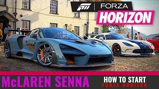 FORZA HORIZON 4 - HOW TO DRIVE MCLAREN SENNA | TRAILER | GOLIATH RACE GAMEPLAY