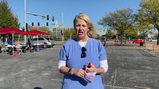 WATCH NOW: Genesis Community Health Manager Michelle Cullen talks about the drive-thru flu shot