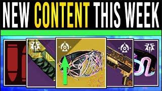 Destiny 2: NEW CONTENT THIS WEEK! Free EMBLEM, Loot Update, New Patch, Nightfall Weapon (29 Oct)