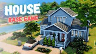 Базовый дом│Строительство│Base Game House│SpeedBuild│NO CC [The Sims 4]