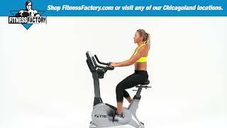 TRUE Fitness ES900U Upright Bike at FitnessFactory.com!