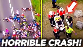 Most BRUTAL Crashes in Cycling HISTORY..