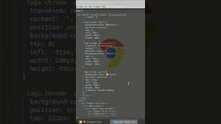 Google Chrome Logo | HTML CSS #tutorial #html #css #google #chatgpt