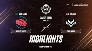 Twisted Minds vs Team Vamos HIGHLIGHTS M6 World Championship | VMS vs TW ESPORTSTV