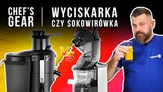 Sokowirówka czy wyciskarka wolnoobrotowa? Co wybrać do własnej kuchni? | Chef's Gear Polska