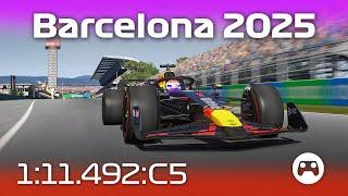 F1 2025 Barcelona | 1:11.492 | VRC Formula Alpha 2024 CSP v1.2 | Assetto Corsa | Hotlap + Setup