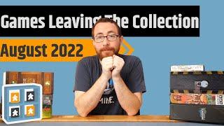 Games Leaving My Collection: August 2022 - The Culling Continues