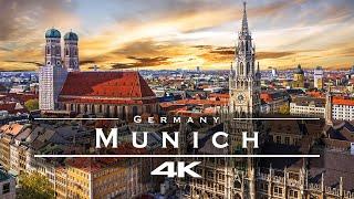 München  - by drone [4K]